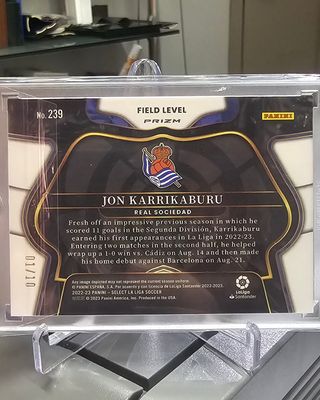 KARRIKABURU REAL SOCIEDAD SELECT 22/23 GOLD /10