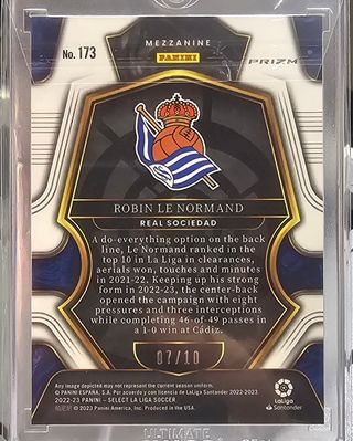 LE NORMAND REAL SOCIEDAD SELECT 22/23 GOLD /10