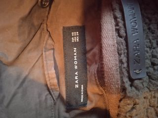 Cazadora marrón zara xs