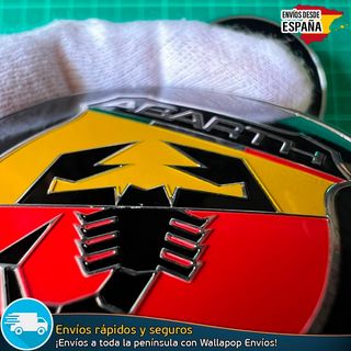 4 Tapacubos Abarth 60mm Cubrebujes Tapas Llantas