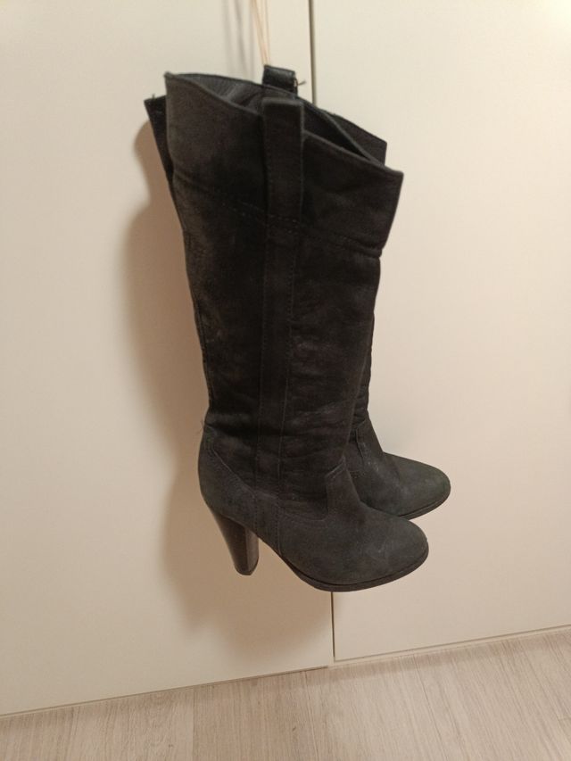 Botas de piel
