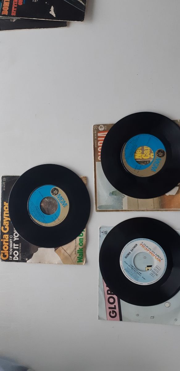 Vinilos Maxi 45 rpm Gloria Gaynor, lote