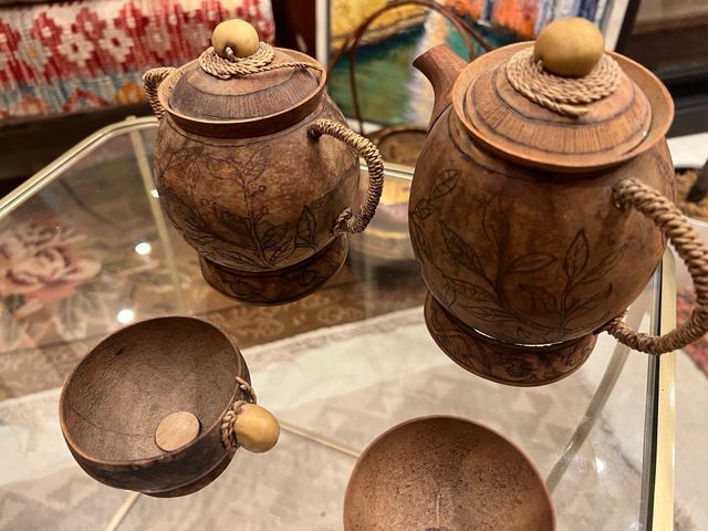 Set di teiera e tazze