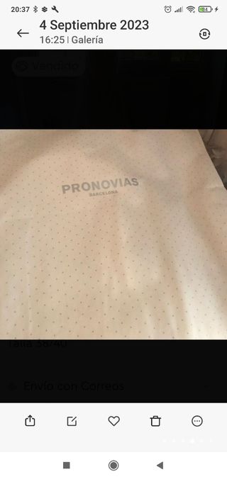 Vestido de Novia Pronovias