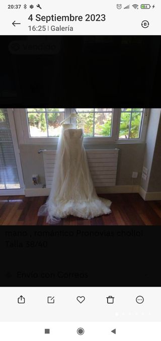 Vestido de Novia Pronovias