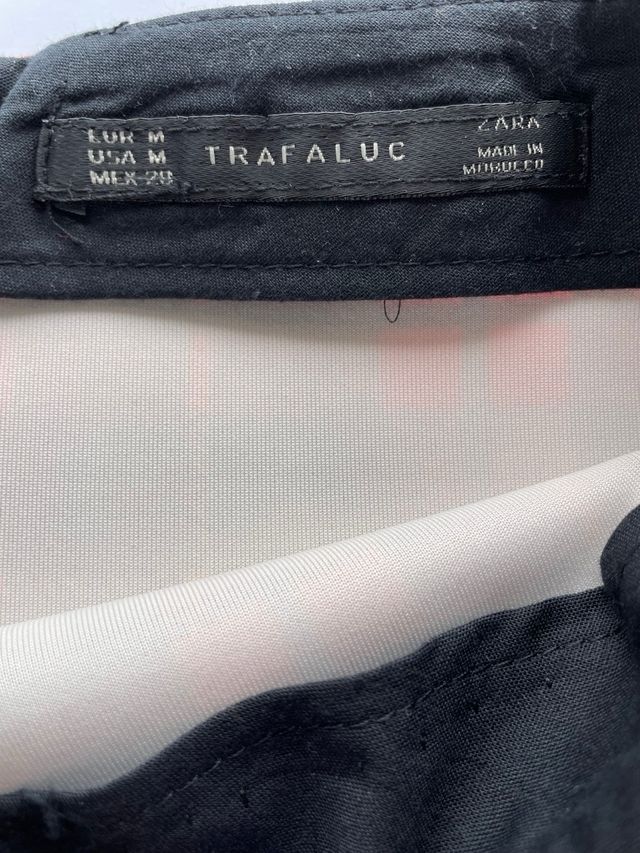 Falda mini estampado tartán Zara