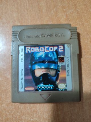 Juego Robocop 2 de Game boy