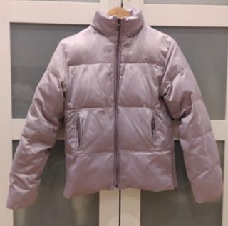 Chaqueta plumas Zara lila Talla L