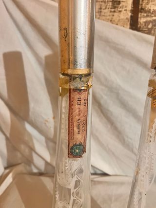 Bottiglie di liquore vintage vuote