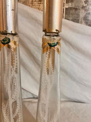 Bottiglie di liquore vintage vuote