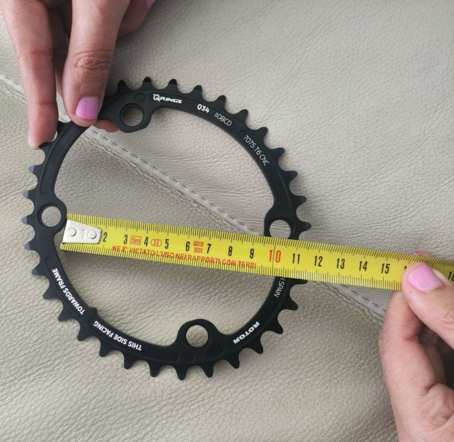 PLATELLO ROTOR OVALE IN ALLUMINIO