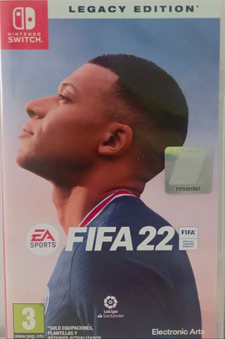 Fifa 22 para Nintendo switch.
