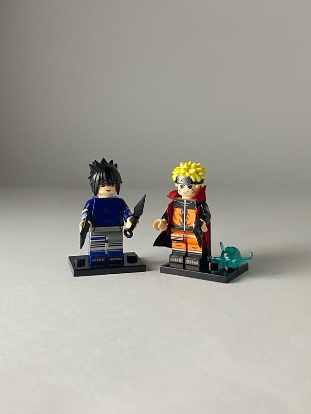 Naruto and Sasuke - Figurine Type Lego Naruto 