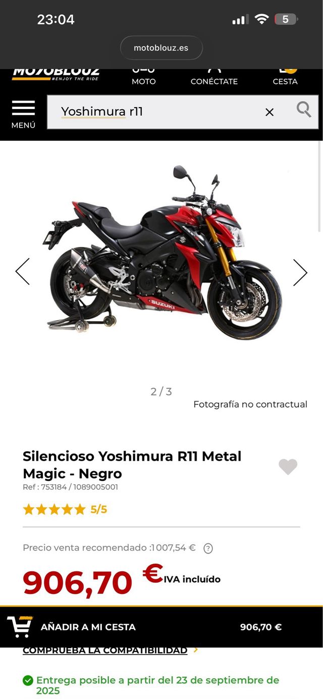 Escape yoshinura r11 suzuki