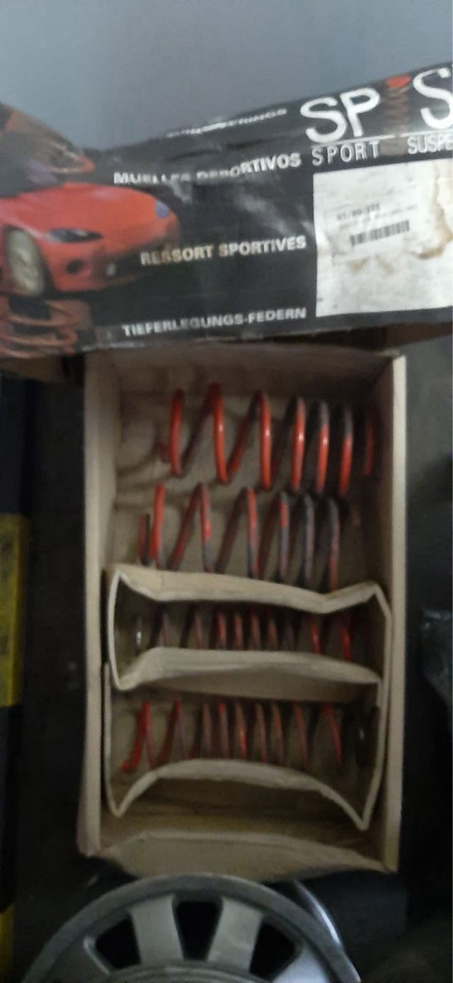 Amortiguadores lip sport y muelles 3 cm