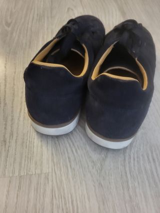 Zapatillas casual  azul marino, Zara N42