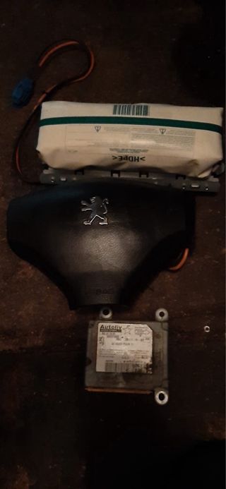 Airbags frontales y centralita de peugeot 206 gti