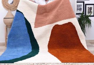 Tappeti berberi in lana Beni mrirt