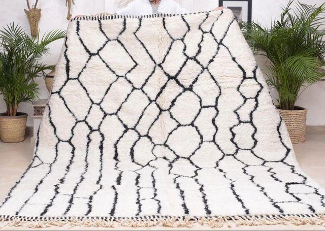 Tapetes de lã berbere Beni mrirt