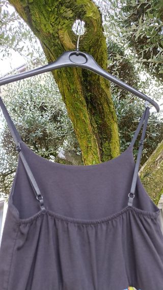 Vestito con gonna floreale