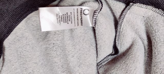 Cárdigan Fred Perry gris talla M