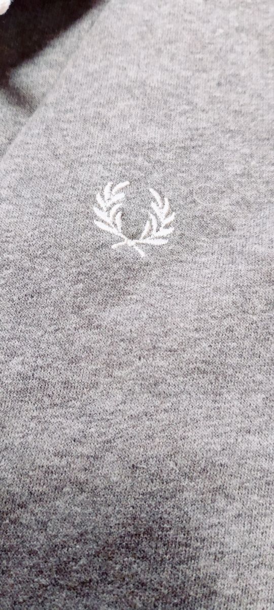Cárdigan Fred Perry gris talla M