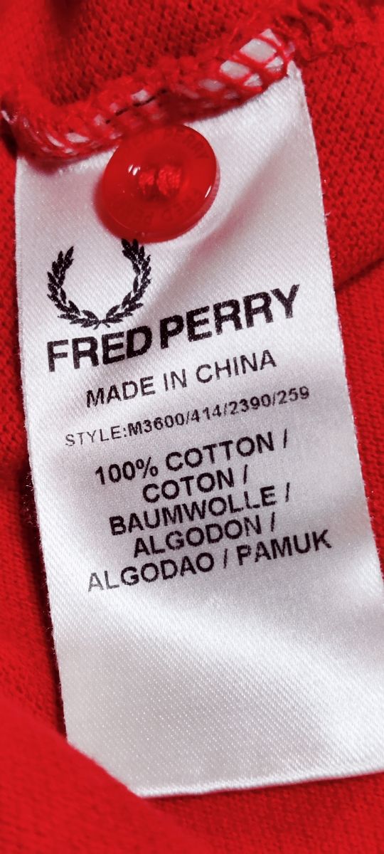 Polo Fred Perry talla M