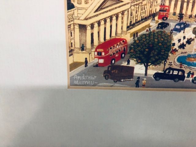 2 laminas de Londres de Andrew Murray