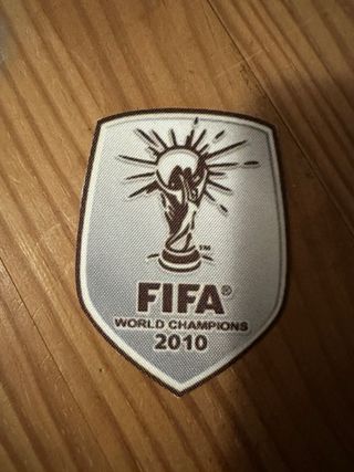 Parche campeón mundo 2010.