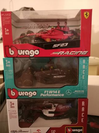 Ferrari, Mercedes, Alfa Romeo F1