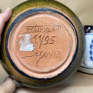Alfarería de Segovia numerada. Felix