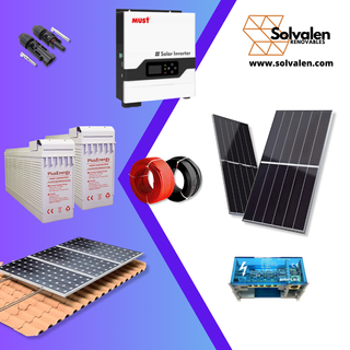 Kit Solar Casa Campo 3KW 24V viviendas aisladas