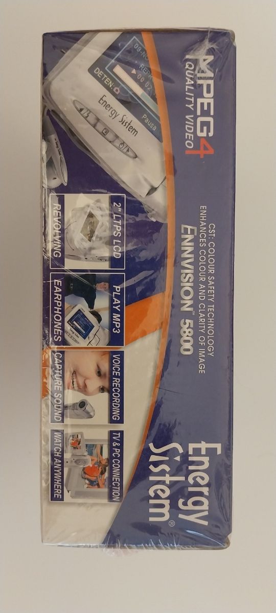 Camara de Vídeo NUEVA. Ennvision 5800 EnergySistem