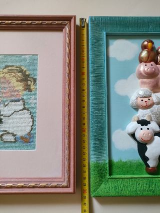 Quadretti per bimbi, angelo custode