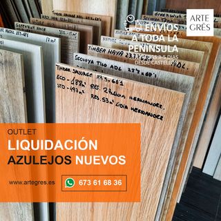 Liquidación Azulejos OUTLET Imitación Madera