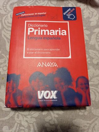 Diccionario de Primaria (Spanish and English Edition)
