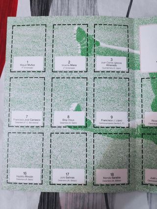 Calendario Mundial México 86.