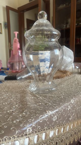 Contenitore in vetro per caramelle o cioccolatini 