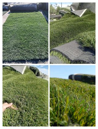 Césped artificial reciclado