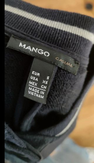 Chaqueta bomber customizada Mango