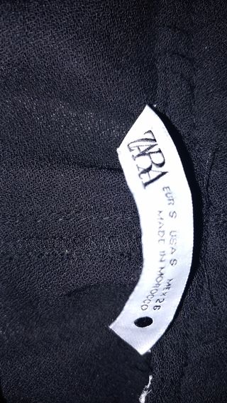 Pantalones fiesta negros Zara