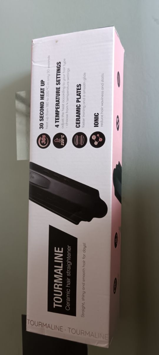 Planchas pelo tourmaline