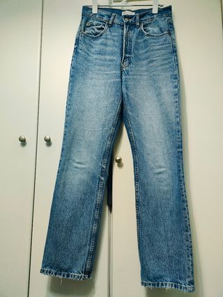 Pantalón vaquero Straight Zara