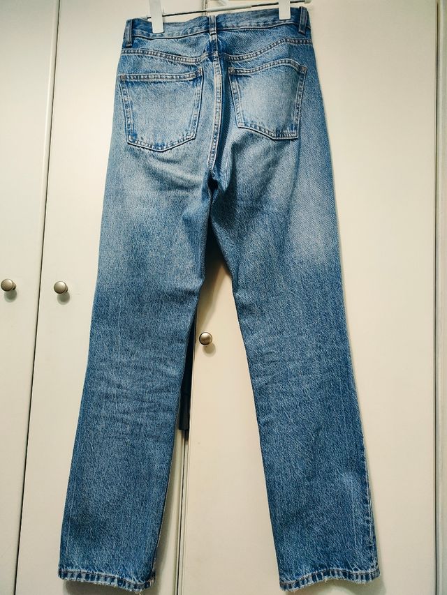 Pantalón vaquero Straight Zara