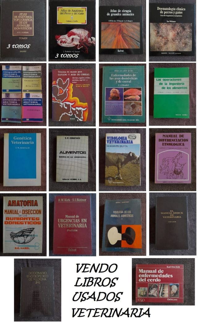 Libros de veterinaria