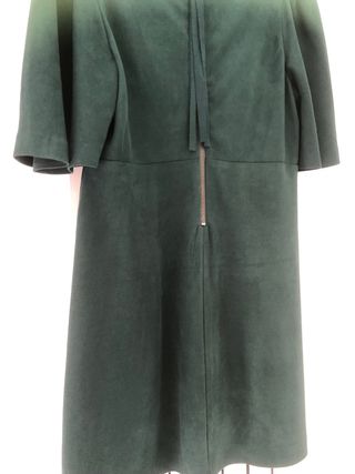 Vestido antelina. ZARA Talla S