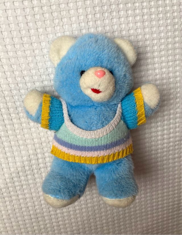 Peluche oso azul 26cm