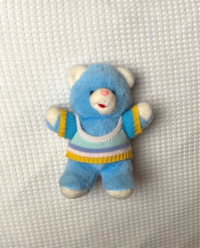 Peluche oso azul 26cm