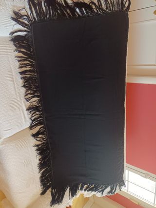 Mantón Chal antiguo Trajes regionales 
