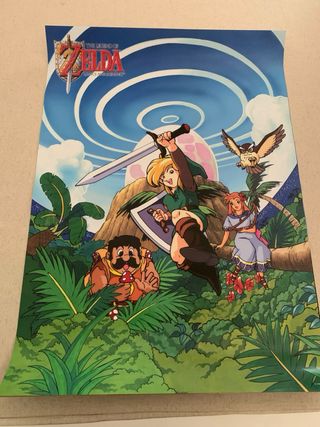 Poster Zelda Link’s Awakening Nintendo
